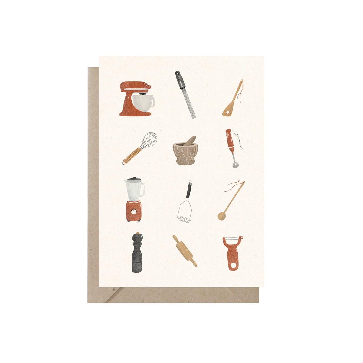 Carte postale | Dans la cuisine