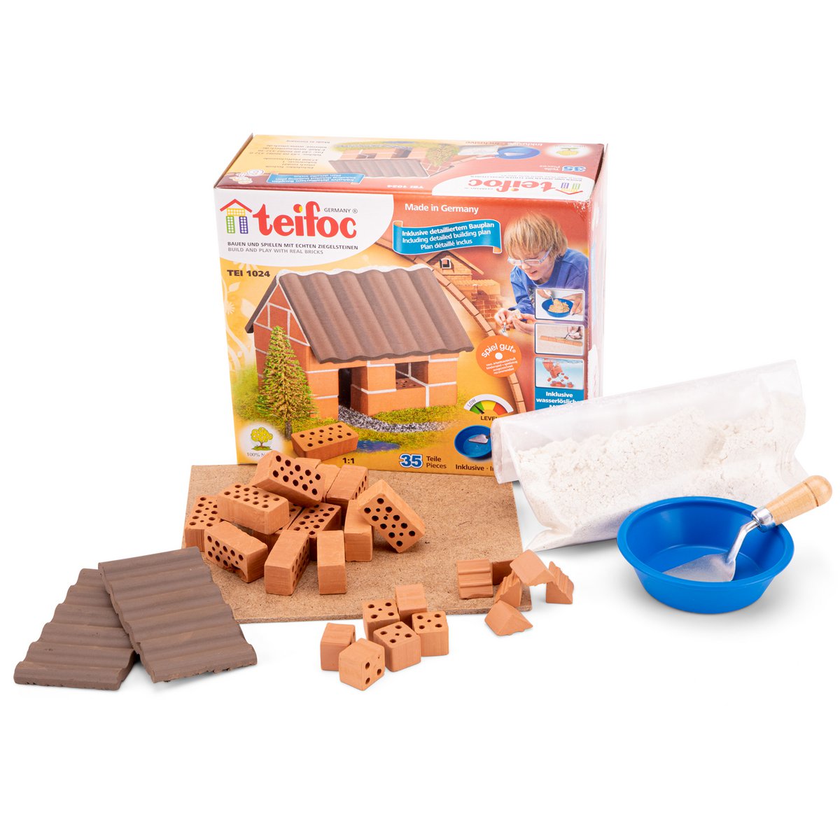 Teifoc byggesæt - sommerhus