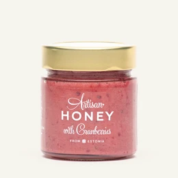Honey with Cranberries 300 g