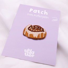 Patch cinnamon roll patch Sweden shirt printed - Kanelbulle gift shirt decorate iron on patch Sweden gift
