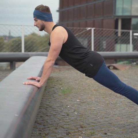 Men's Merino 160 Tank Top Black