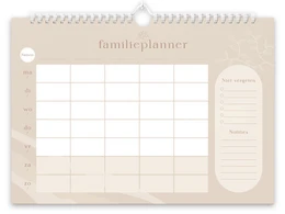 Fyllbooks Family Planner A4 - Dateless - Beige