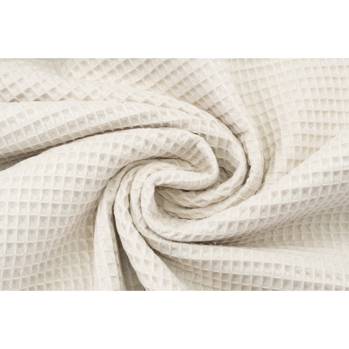 Stone pine cushion / decorative cushion waffle pique