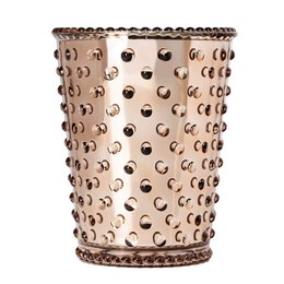 Simpatico Hobnail Chrome Glass Limited Edition Candle 16oz - %2354 Fir & Grapefrugt