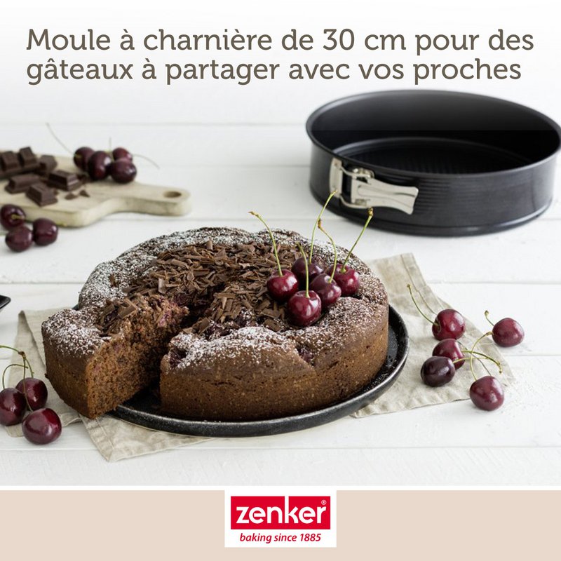 Sartén desmontable 30 cm Zenker Negro Metalizado