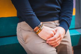 Læderarmbånd 12mm - Med kollektion