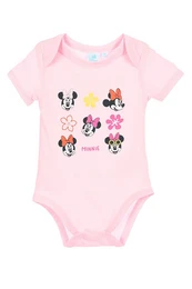 Zestaw 2 body niemowlęcych, Minnie i kwiatki
