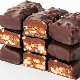 Veganer glutenfreier Bar "Erdnuss + Karamell" 45G