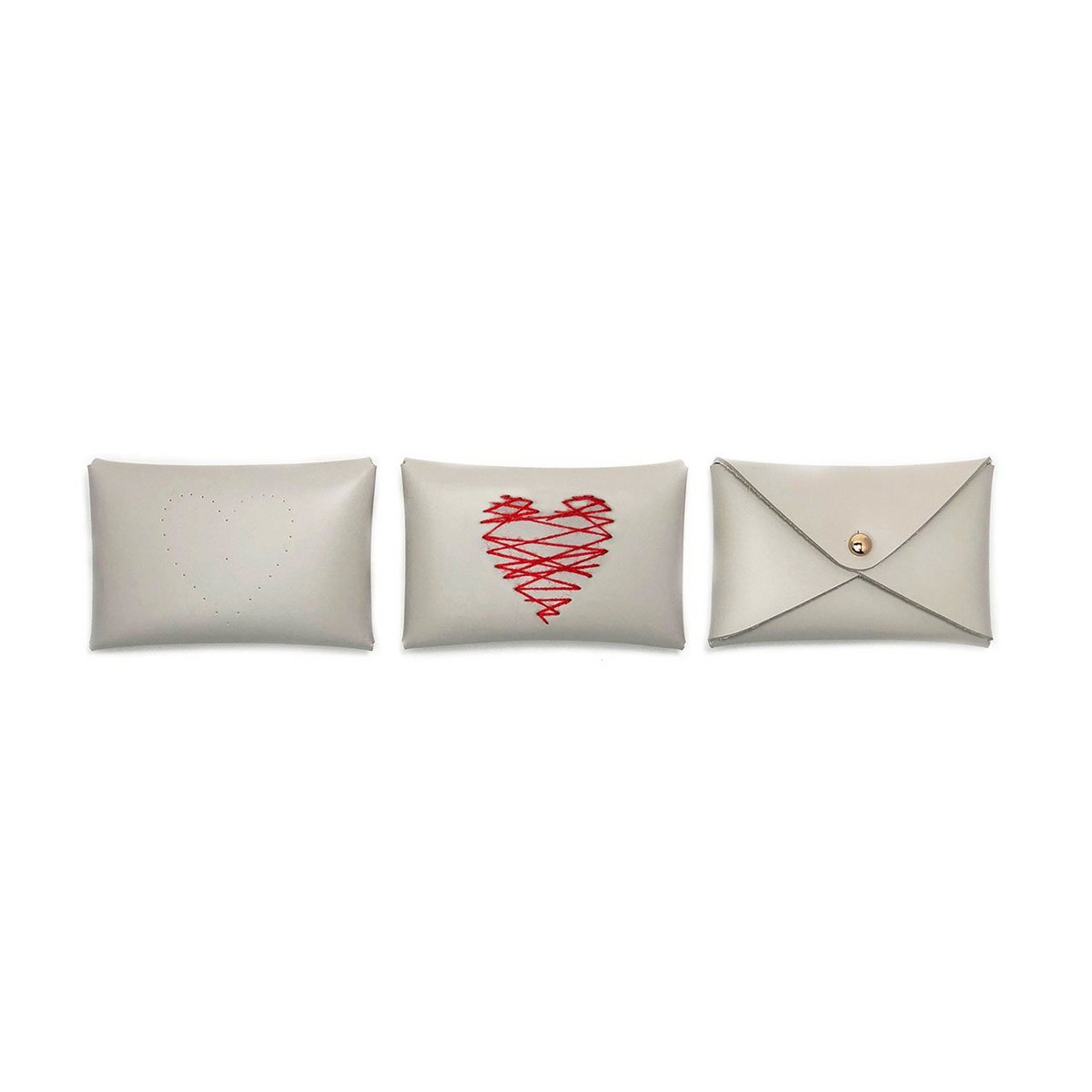 SAC À MAIN CŒUR EN POINTS