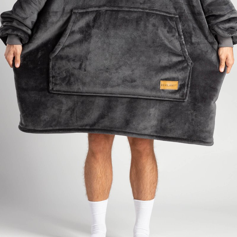 Vitapur - Hoodie deken - Grijs