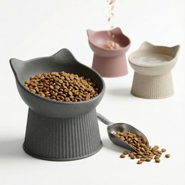 Raised cat bowl "ALMA"