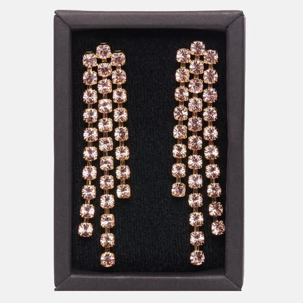 Alice Earrings Vintage Rose