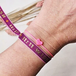 Lint armbandje 11:11 wish