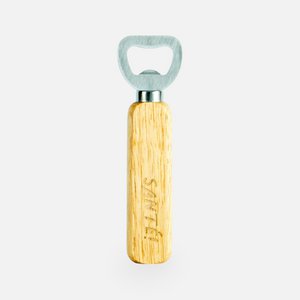 Wooden bottle opener - 'Sant√©!'