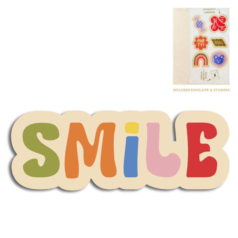 Cut-Out Cards - Smile