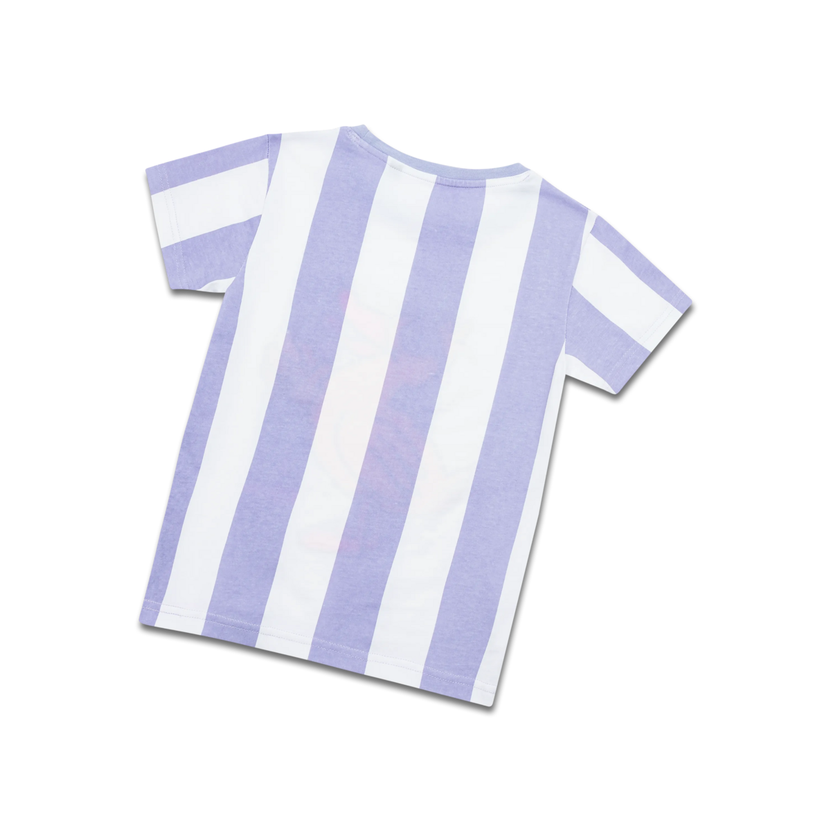 koaa – The Duck Ice Cream Stripes – T-Shirt blanc/violet