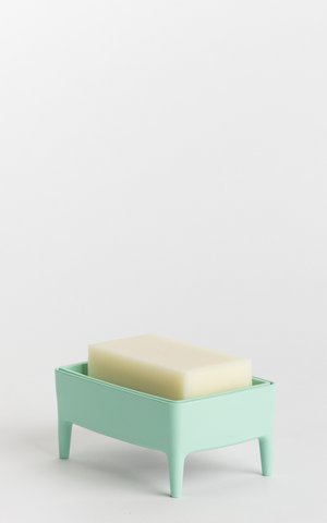 mint bubble buddy kit including lemon soap bar