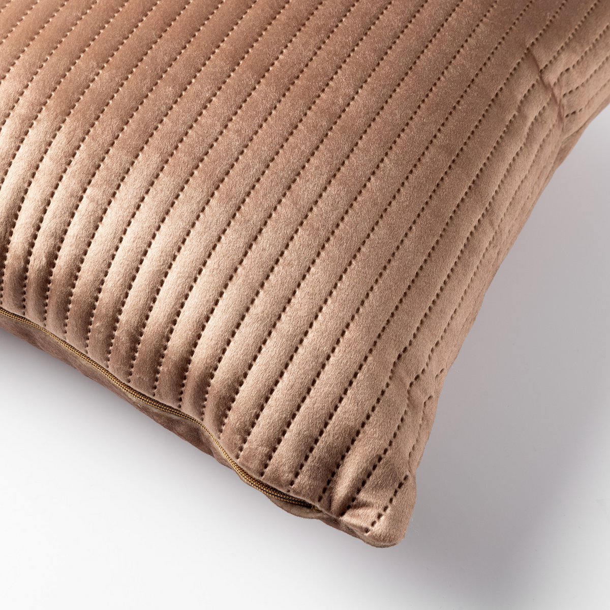 Dutch Decor DAVID - Cushion 40x40 cm - Tobacco Brown - Brown