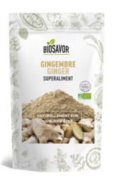 GINGEMBRE EN POUDRE - 200G - KOMPLÉMENT ALIMENTAIRE