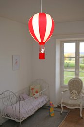 PALLONCINO ROSSO PER BAMBINI DELLA LAMPADA A SOSPENSIONE