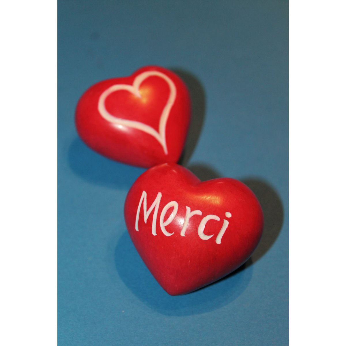 081 Herz klein Merci - Speckstein