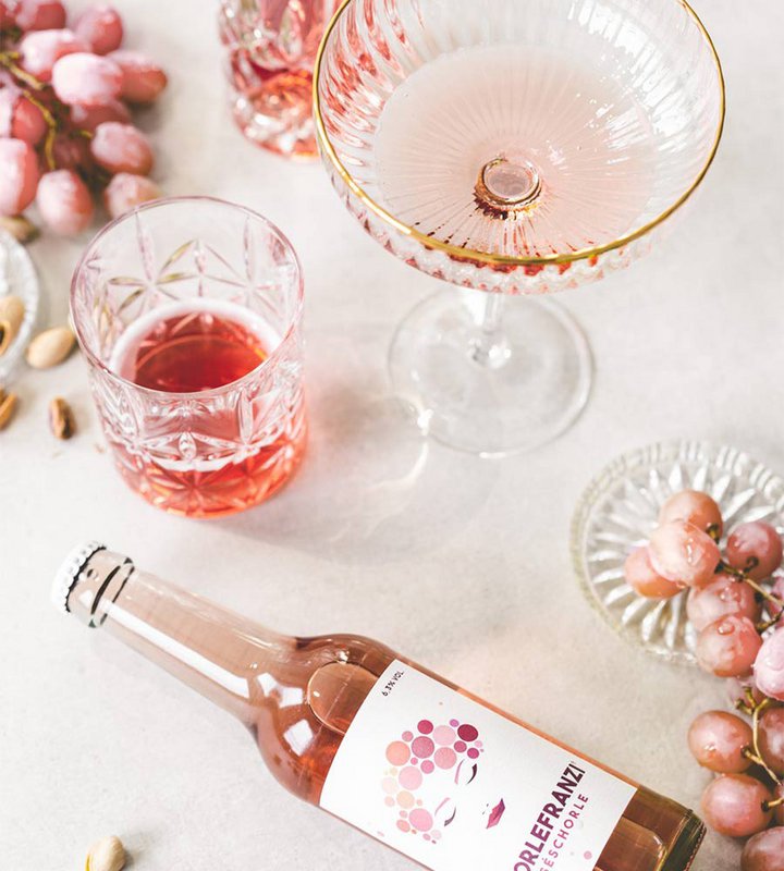 Schorlefranzi Roséschorle Bio 0,33l (Weinschorle) 