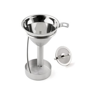 Decanting funnel with stand