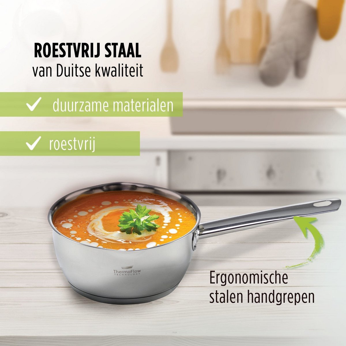 Pour & Cook Saucepan with glass lid - 16 cm