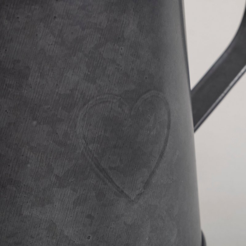 Corazón de jarra de metal (PU = 6 piezas)