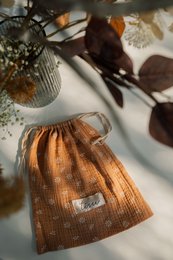 Couverture d'allaitement TISU, Caramel Daisy