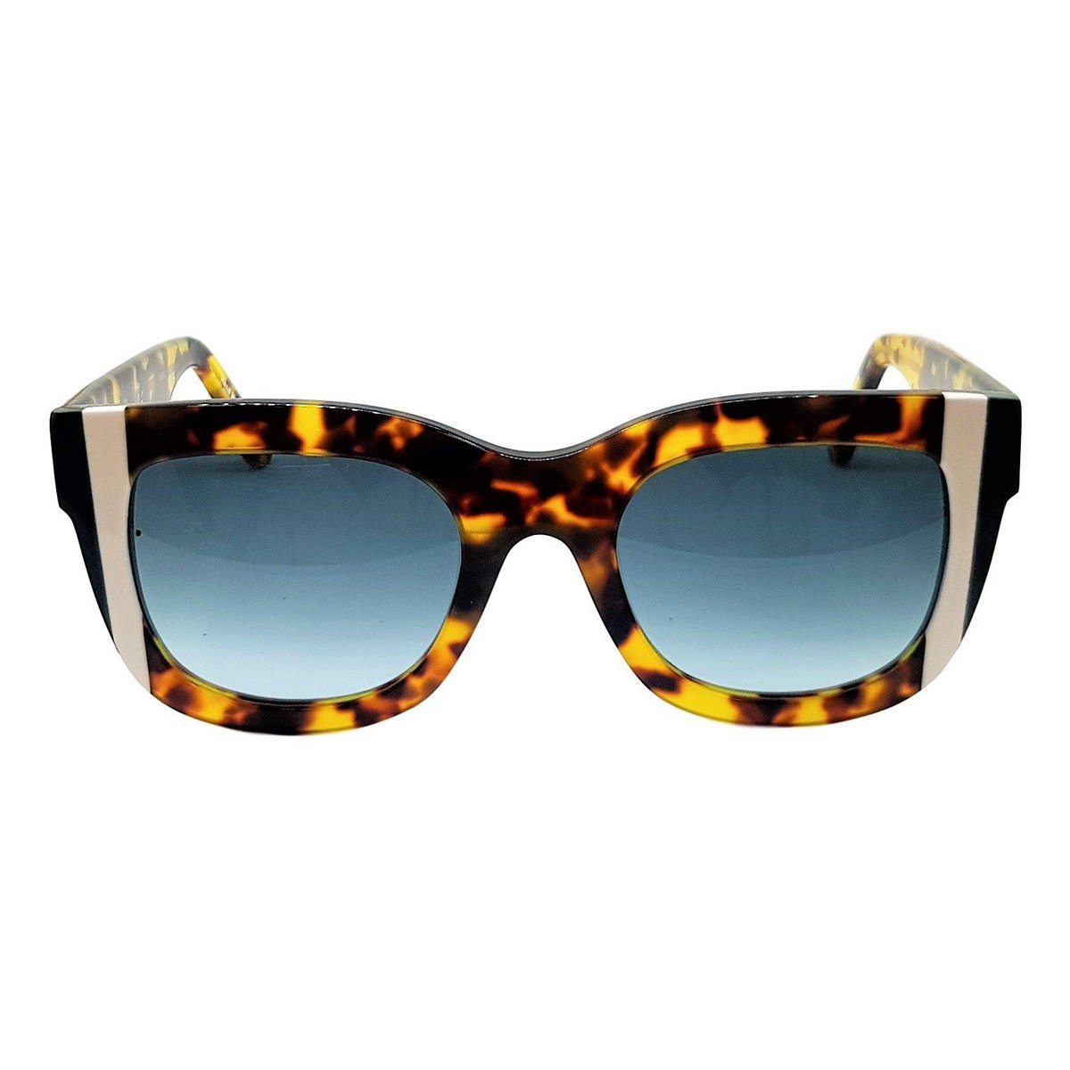 Gustavo Eyewear - G57- ANIMAL PRINT/ WHITE / GREEN