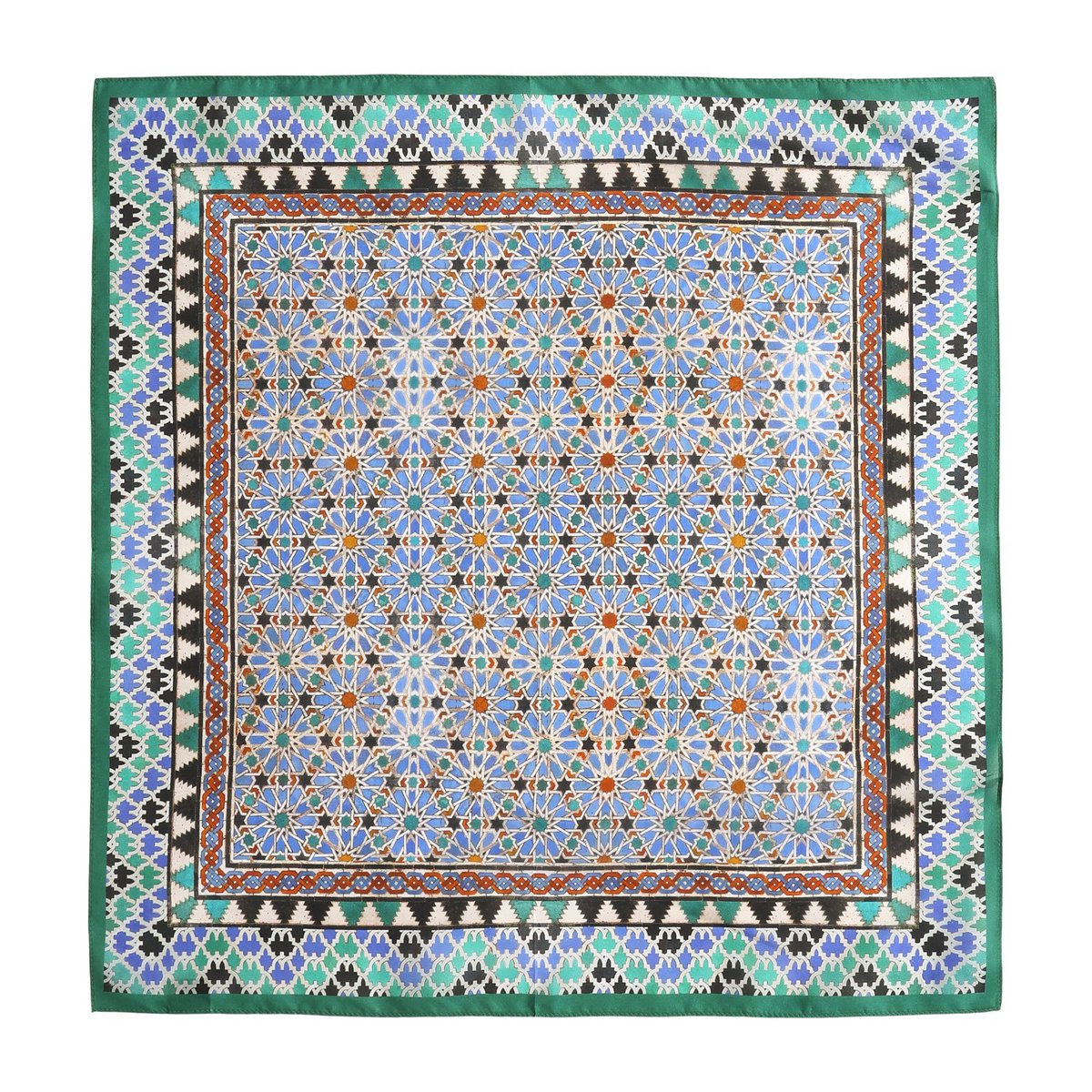 Alhambra Art zijden vierkante sjaal
