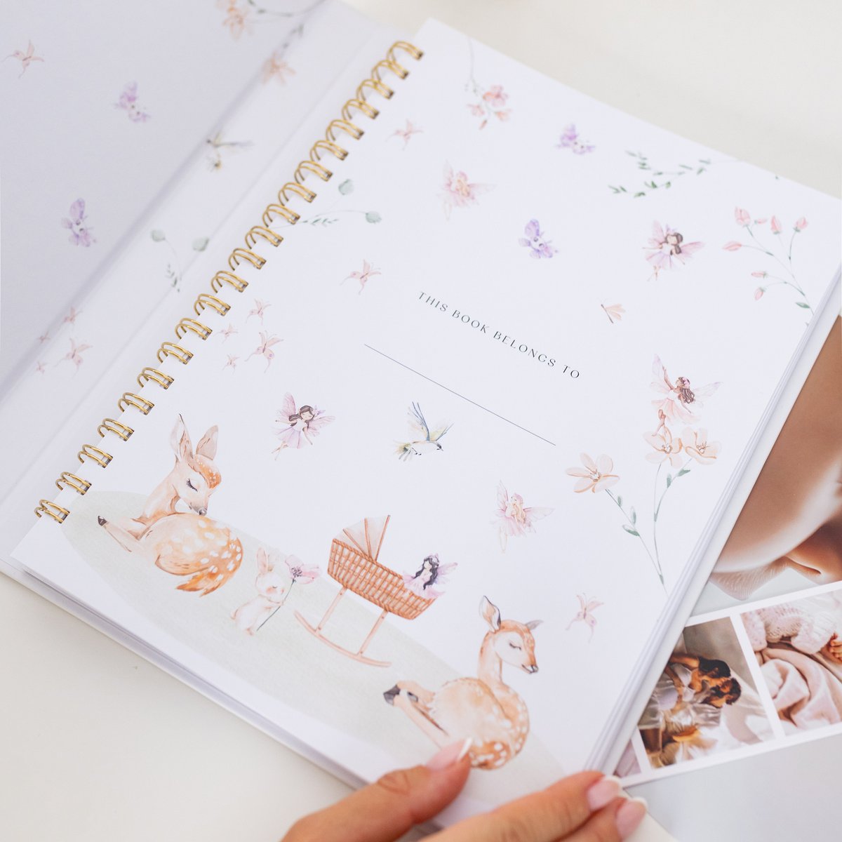 Baby Memory Book Magical Fairies