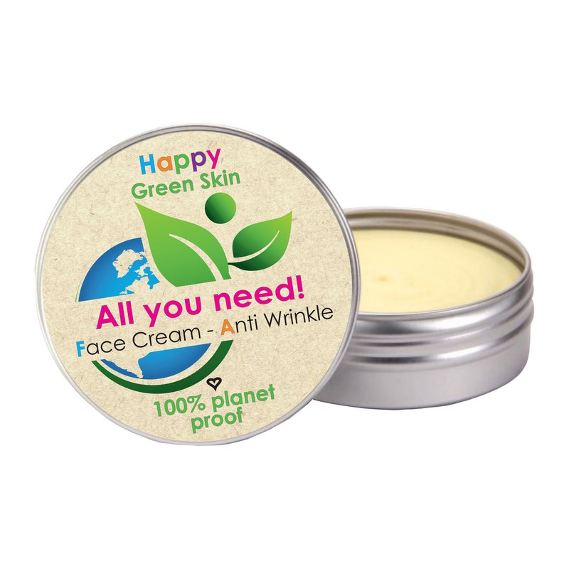 ALL YOU NEED! Anti wrinkle Face Cream 100% organic, prickly pear seed oil