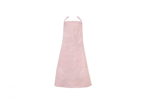 Apron Polka dot pink 70x85 cm Isabelle Rose