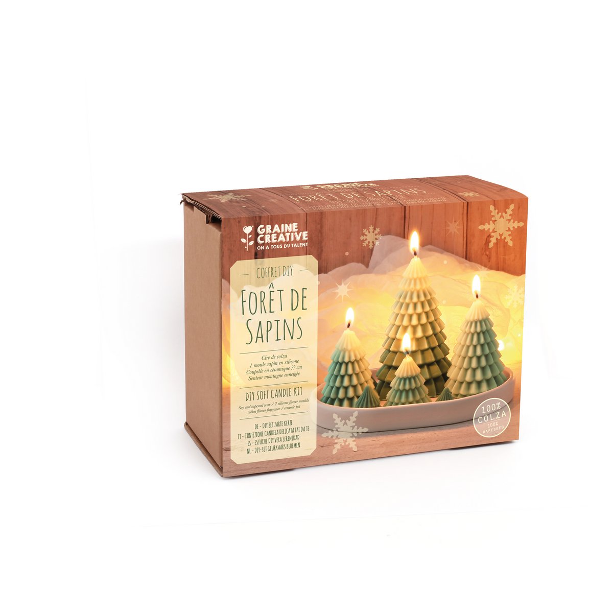 DIY CHRISTMAS TREE FOREST KIT