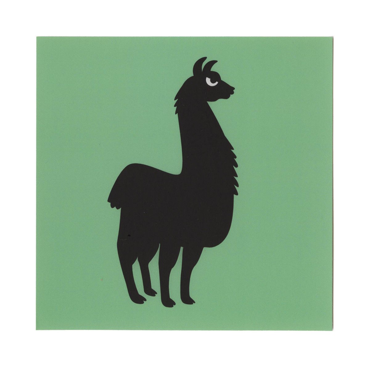 postcard - Llama (Angry Animals)