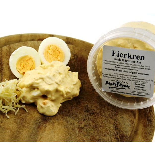 Eiaufstrich mit Sahnekren (Sahnemeerrettich) 250g
