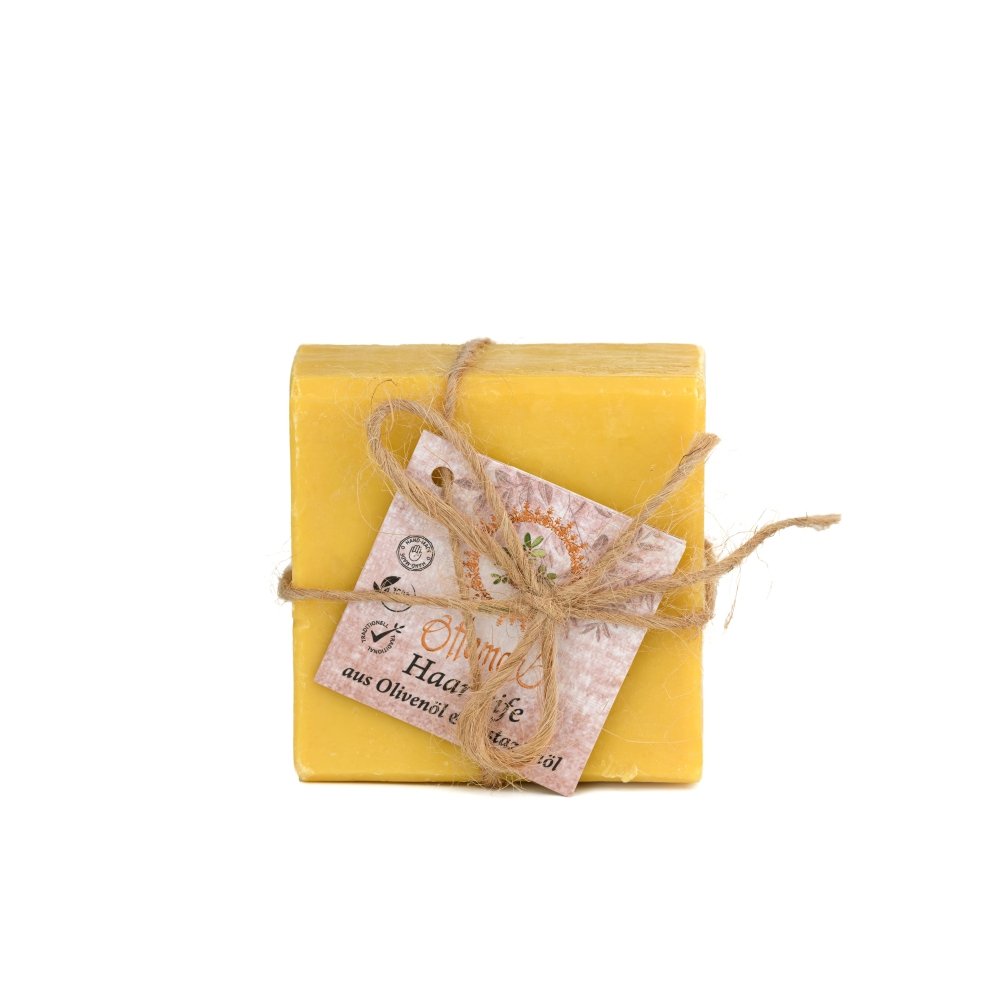 Haarzeep (pistache) onverpakt (190g)