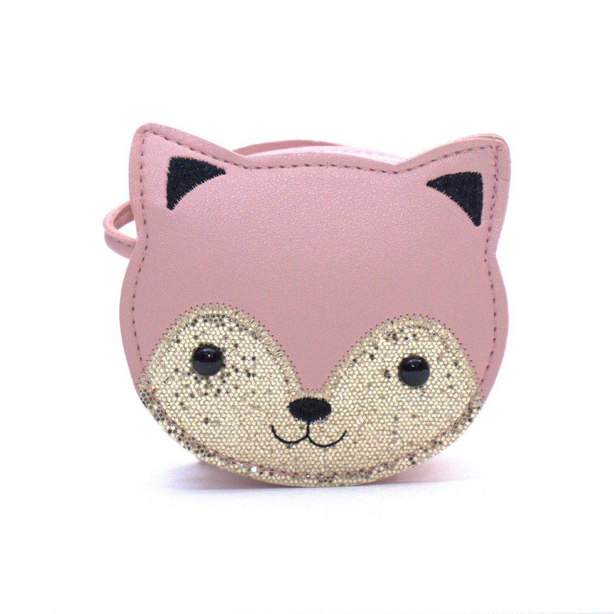 Children's shoulder bag - Gaspard the kitten Pink