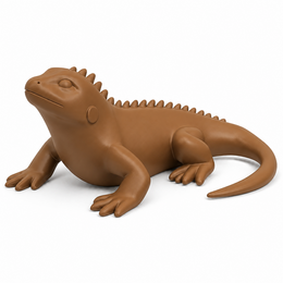 Iguana Art Object