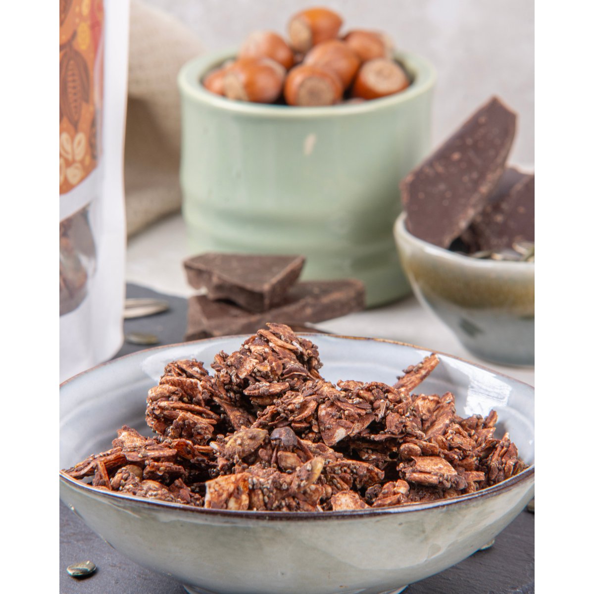 Organic Granola Keto with Cocoa - MÜSLI