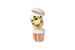 Rikko Kids Snack Boxes – 3-Pack (185ml) with Easy-Open, Kid-Friendly Lids
