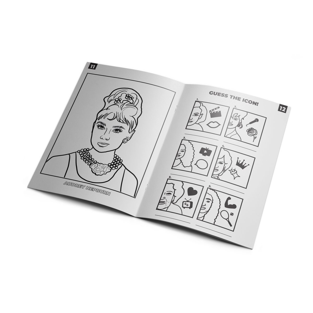Iconic Women Coloring Activity Book