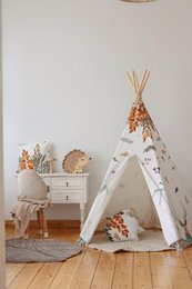 Tipi en mattenset "Forest Friends"