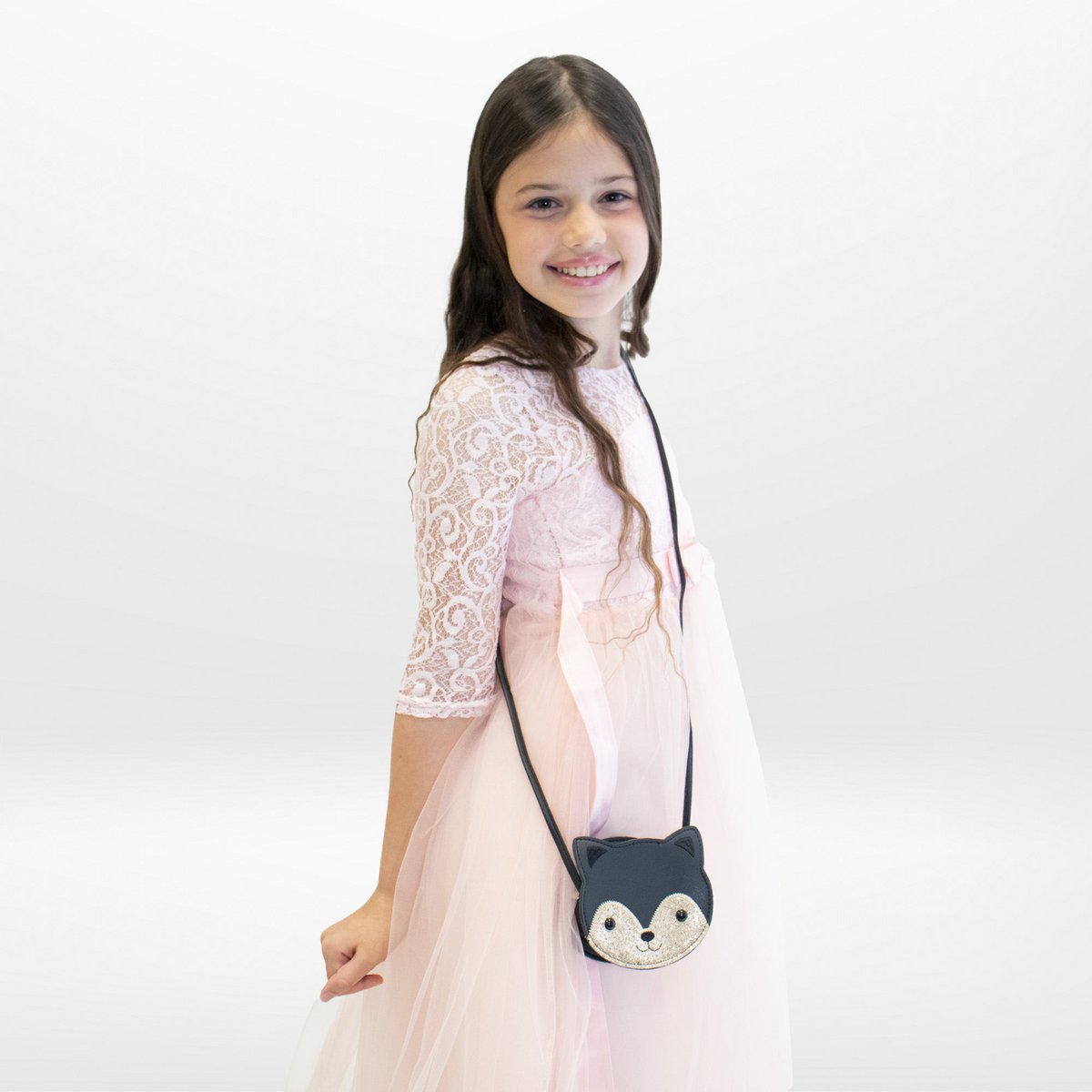 Sac bandoulière enfant - Gaspard le chaton noir