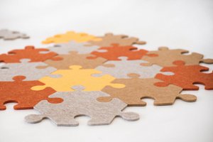Felt Carpet HAPPY PUZZLE