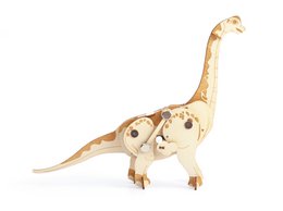 HOUTEN MODEL 3D MECHANISCHE DIPLODOCUS