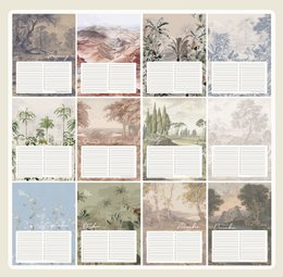 Birthday Calendar Signature Landscapes - Annet Weelink Design Landscapes - A4 - Perpetual Calendar - Premium Paper