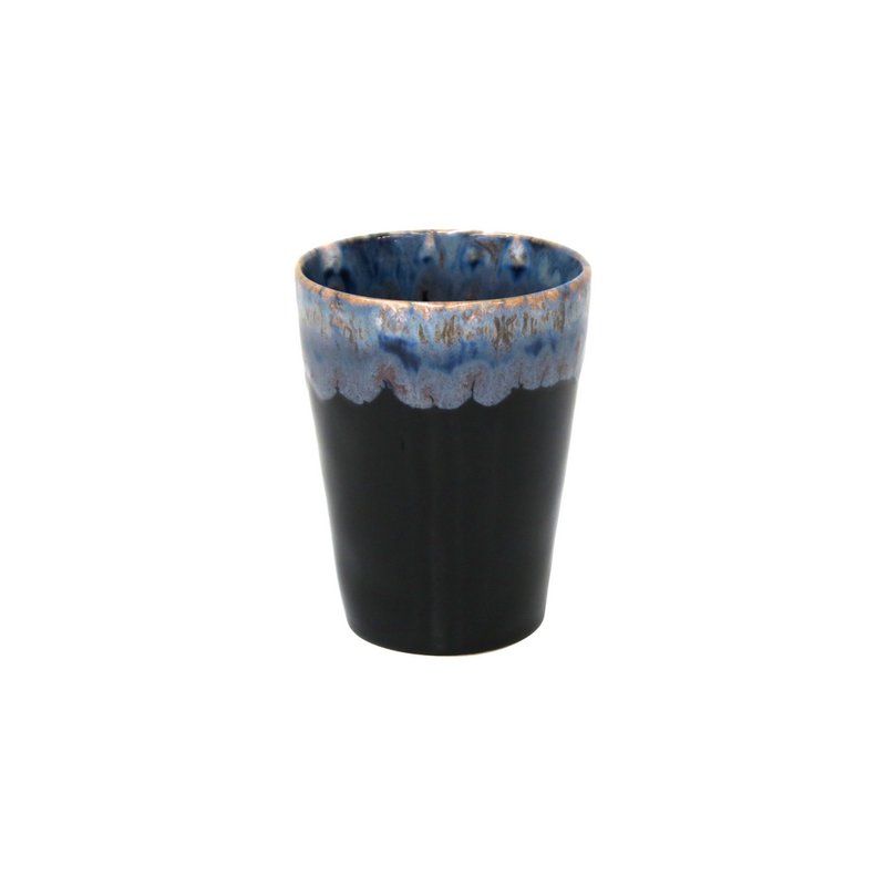 Tasse de latte grepresso noir